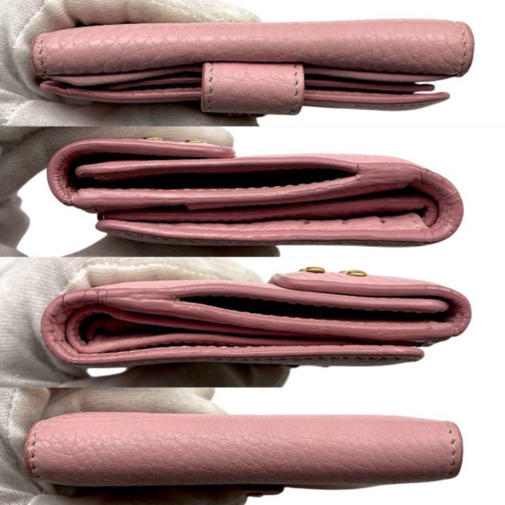 Celine Pink Leather Wallet - Picture 3 of 10